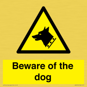 Beware of the dog